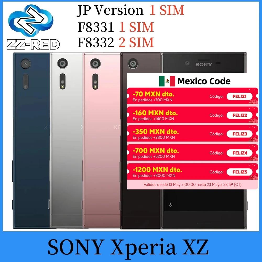  丮 XZ  Jp  ޴, F8331 ̱ F8332  SIM LTE, 3GB RAM, 32GB ROM, ȵ̵  ھ, 5.2 ġ, 23MP 